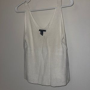 White tank top